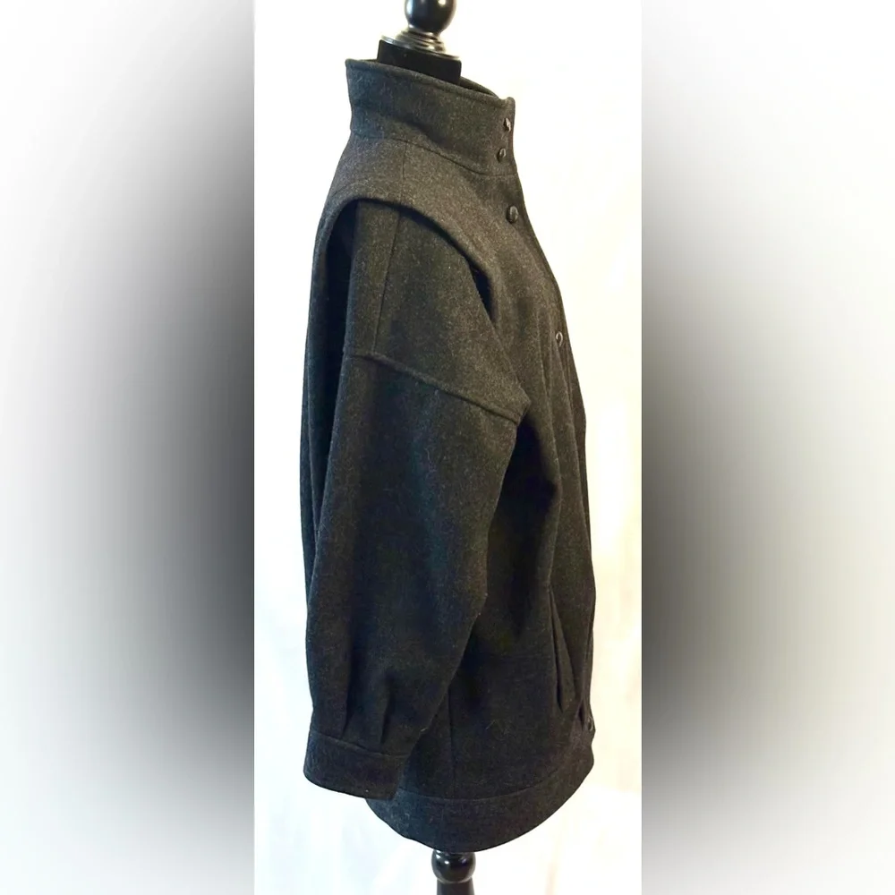 International Scene Vintage Wool Coat - Picture 5 of 13